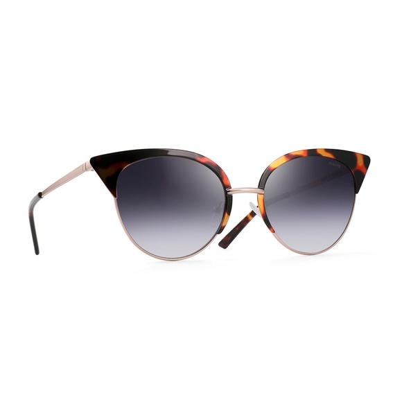 Noblag Cat-Eye Sunglasses Havana Acetate